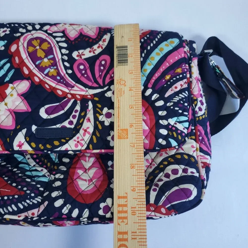Vera Bradley Essential Tote Shoulder Bag Haymarket Paisley